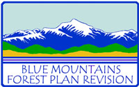 [logo] Blue Mountains Forest Plan Revision