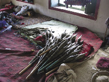 Photo of rocket-propelled grenades uncovered at an overseas location