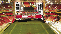 Photo of Color laser scan of the University of Phoenix Stadium in Glendale, Arizona, site of Super Bowl XLII