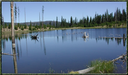 [photo] Lost Lake on the North Fork John Day Ranger District