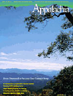 Cover of the September-December 1998 issue of Appalachia Magazine