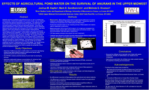 Effects of Agricultural Pond Water