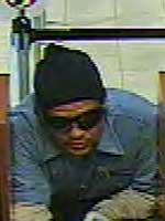 Phtograph of Unknown Bank Robber taken in 2008