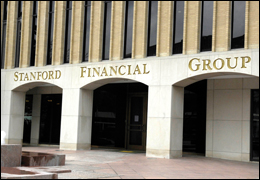 Stanford Financial Group building in Houston, Texas