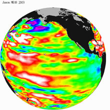 Global Sea Surface Height Data - 00/2003