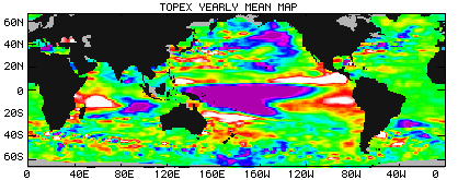 Global Sea Surface Height Data - 00/1998