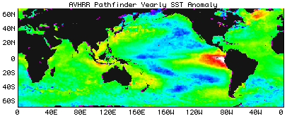 Global Sea Surface Temperature Data - 00/1998