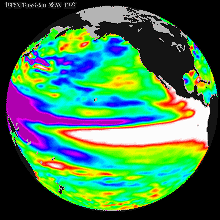 Global Sea Surface Height Data - 00/1997