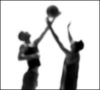 Image of basketball players