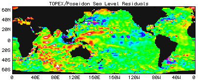 Global Sea Surface Height Data - 01/1996
