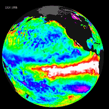 Global Sea Surface Temperature Data - 01/1998