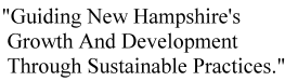 Guiding NH's growth and development through sustainable practices.