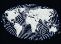 International Fingerprint graphic