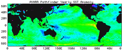 Global Sea Surface Temperature Data - 00/1993