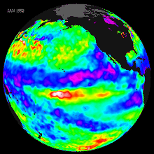 Global Sea Surface Temperature Data - 01/1992