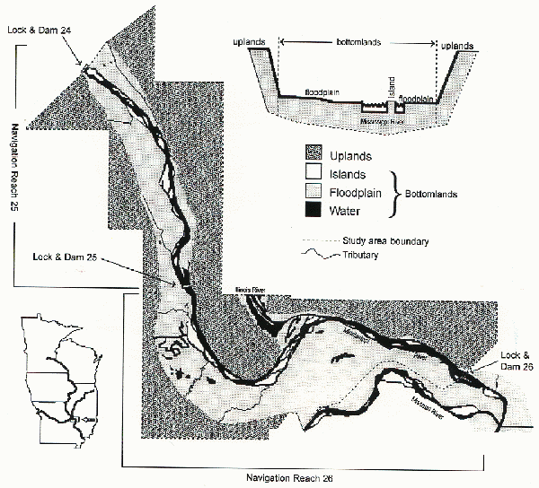 Figure 7-1 Map of study area