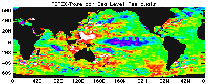Global Sea Surface Height Data - 01/1999