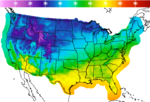 image of Gridded MOS min temperature guidance