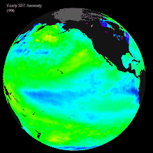 Global Sea Surface Temperature Data - 00/1996
