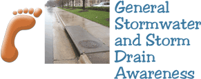 Select featured products for general stormwater and storm drain awareness