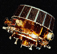 A graphic image that represents the Equator-S mission