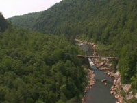 Big South Fork River gorge.