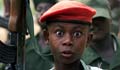 Child soldier in Congo