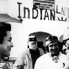 photo of Native Americans on occupied Alcatraz