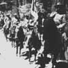 Buffalo soldiers on horseback in Yosemite