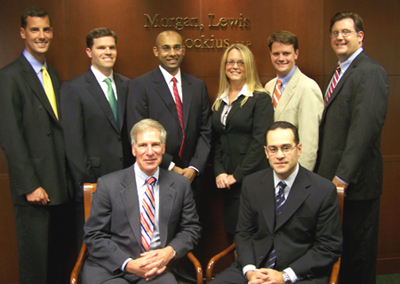 Attorneys with the law firm of Morgan, Lewis & Bockius, who helped spearhead SJLS' Medical-Legal Partnership, and have been crucial to its success.