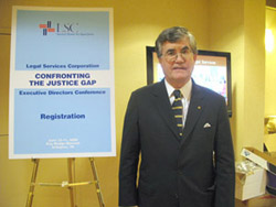 John T. Broderick, Jr., New Hampshire Supreme Court Chief Justice and former LSC Board Member.