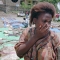 وسط ضحايا الابادة البشرية في رواندا.