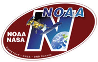 A graphic image that represents the NOAA-N mission