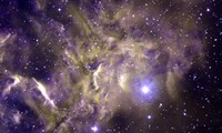 FUSE false-color image of the star AE Aurigae 
