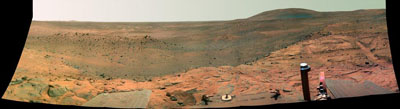 Mars Exploration Rover Spirit West Valley Panorama
