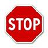 [Photo: ]Stop sign