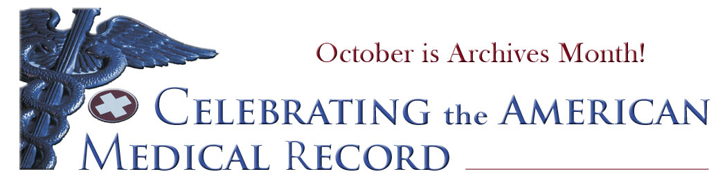 October is American Archives Month Banner Image