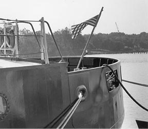 U.S. Coast Guard vessel in Baltimore, MD.