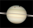 Once in an orange moon. Saturn photo-op shows Kepler observation technique.