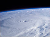 Astronaut Photos of Hurricane Lili