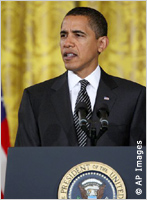 El presidente Obama habla en la Casa Blanca antes de firmar un decreto ejecutivo sobre energía y asuntos climáticos.