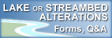 Link to Lake or Streambed Alteration Agreement information, forms & contacts