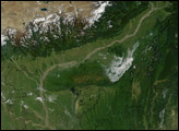 Valley of the Brahmaputra, India