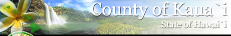 Official website for the County of Kauai, Hawaii.