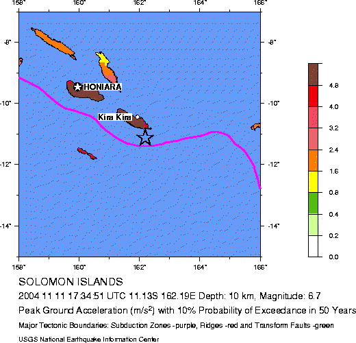 Seismic Hazard Map