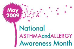 May 2009, National Asthma and Allergy Awareness Month Graphic