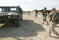 Photo of Marine Reservists. Photo courtesy of U.S. Marines.
