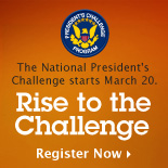 National President's Challenge Web Button