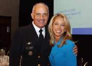 Council member Denise Austin and U.S. Surgeon General, Richard Carmona