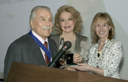 Joe and Betty Weider with Melissa Johnson
